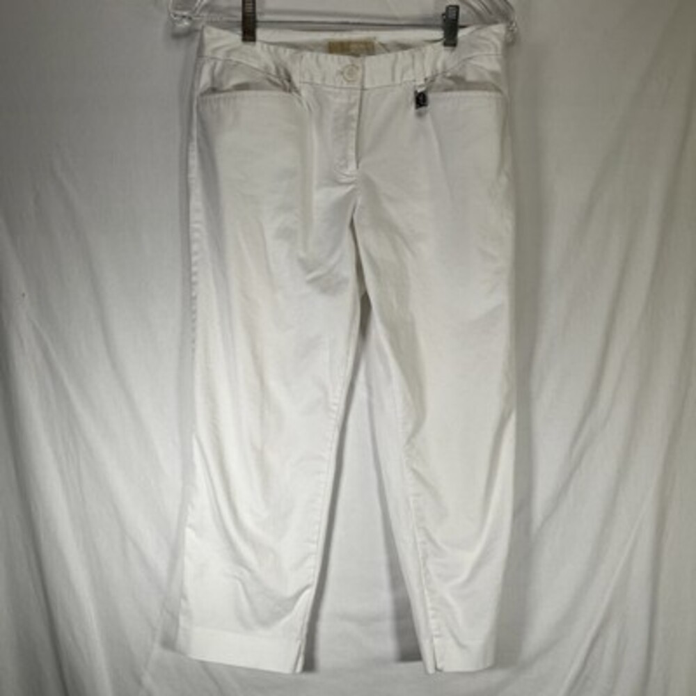 Michael Kors White Capri Women's Pants size 6